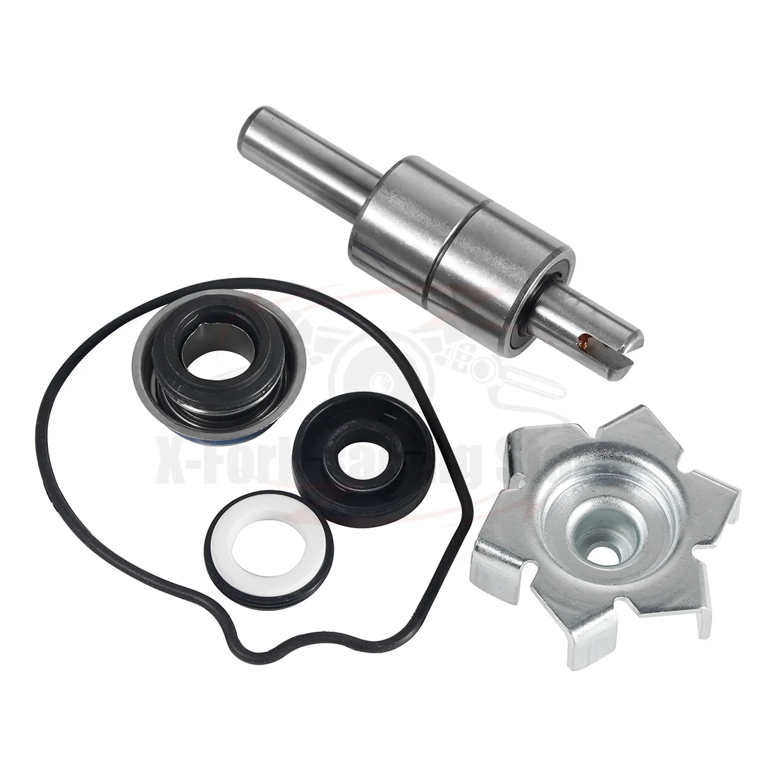 Water Pump Repair Kit Set For Honda VLX400 STEED NC26 1992-1997 VLS400 STEED NC37 1998 XRV650 Africa Twin 1988-1989 XL400V 1994 