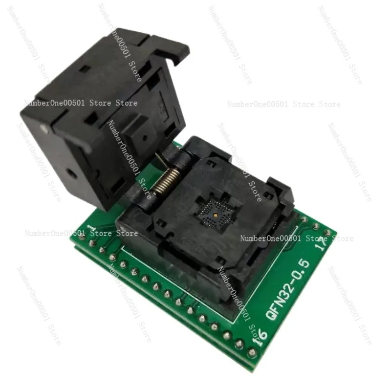 

QFN32 Double-layer Board Test Socket 0.5 Pitch 5*5IC Socket QFN32 Programming Socket