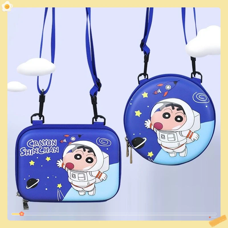 Crayon Shin chan borsa a tracolla in tela periferica ragazza cuore cartone animato Shinnosuke Nohara Hima Shiro che occupa una borsa a tracolla regalo