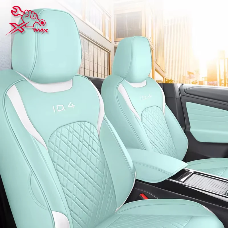 

For VW ID.4 X ID4 CROZZ Left-Drive Car Seat Cover Custom Fit Seat Cover All Season Full Surrounded Seat Cushions