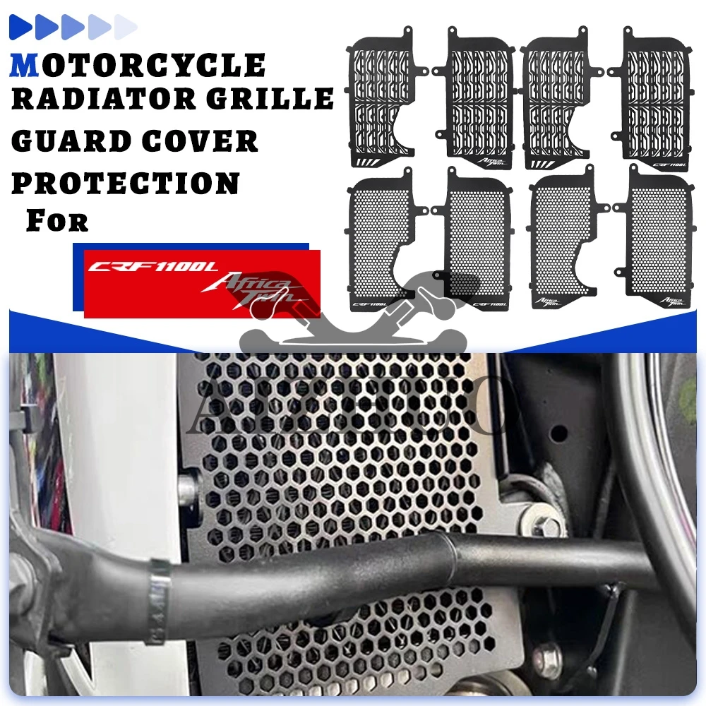

For Honda CRF 1100 L Africa Twin CRF1100L Adventure ADV Sports 2020 2021 2023 2022 2024 2025 Radiator Grille Guard Cover