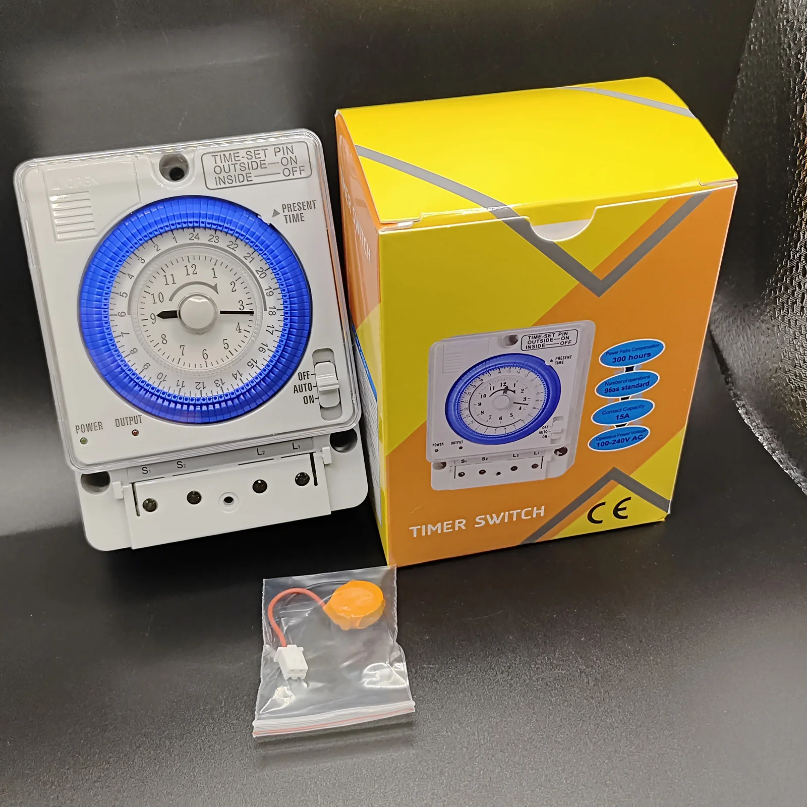 

Mechanical Compact Precision Countdown Timer For Kitchen Baking Cooking Eggs Cakes Home Restaurant Use Analog Timer