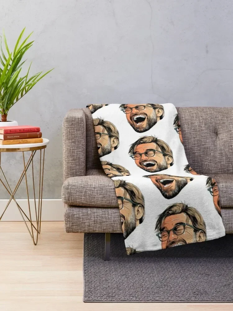 Joyous Klopp Throw Blanket Moving manga Blankets