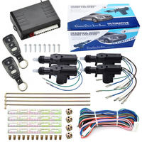 Universal Central Lock With Motor System Car Alarm Remote Control Auto Door Locking Centralized Device Anti-Theft Keyless Entry