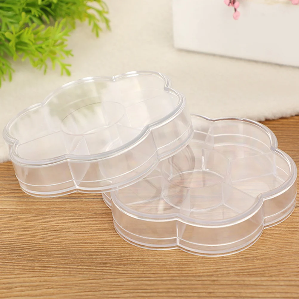 

10pcs Jewelry Organizer Portable Earring Storage Bead Holder Lightweight Ring Bracelet Hairpin Holder Desktop Decoration Clear