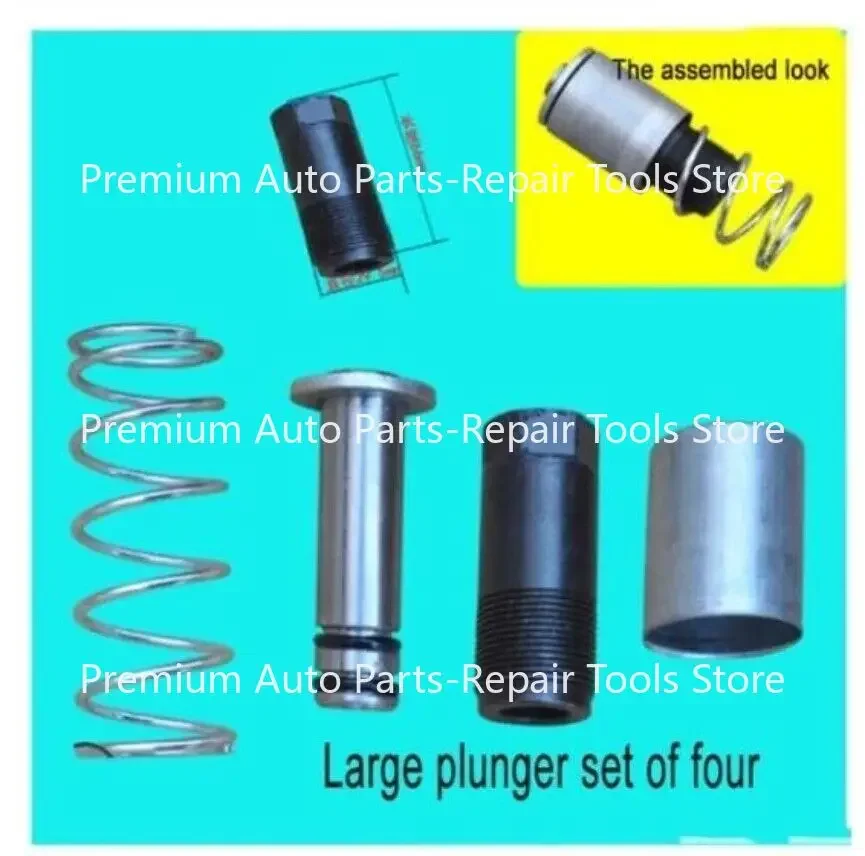 2 Set Jack Plunger Kit Horizontal Double Pump 3Ton with Spring Jack Repair Tools