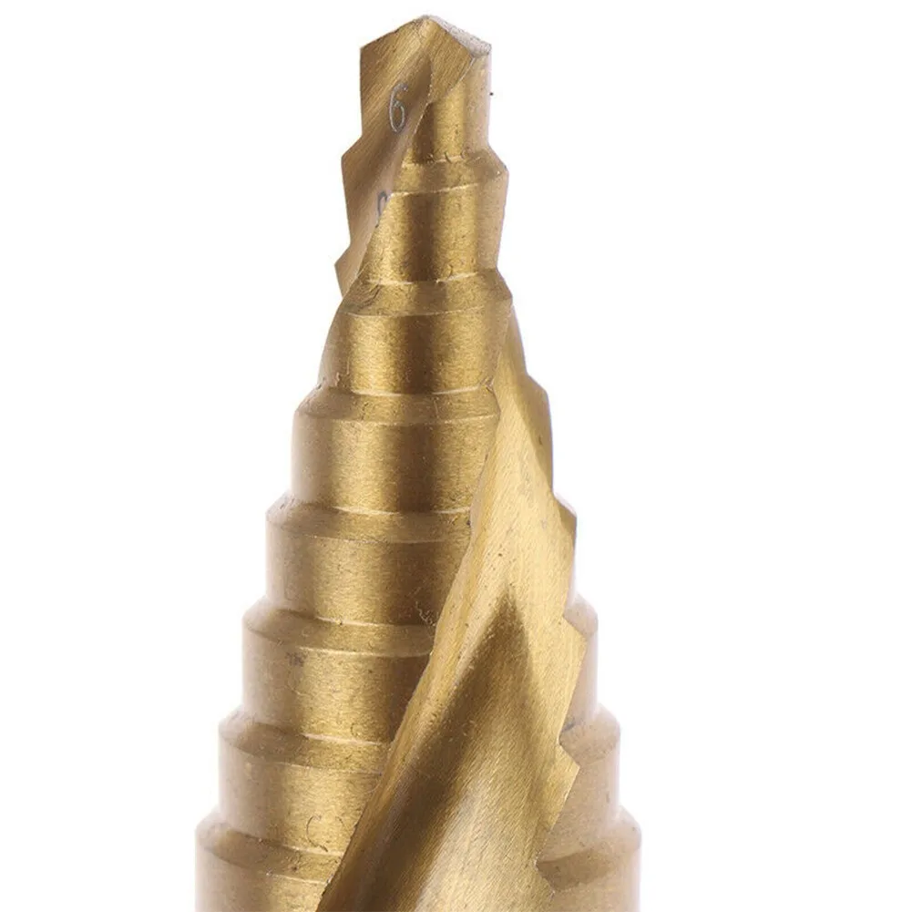 

Spiral Fluted Step Cone Drill Bit Made of HSS for Precision Drilling in Various Materials Including Insulation Boards