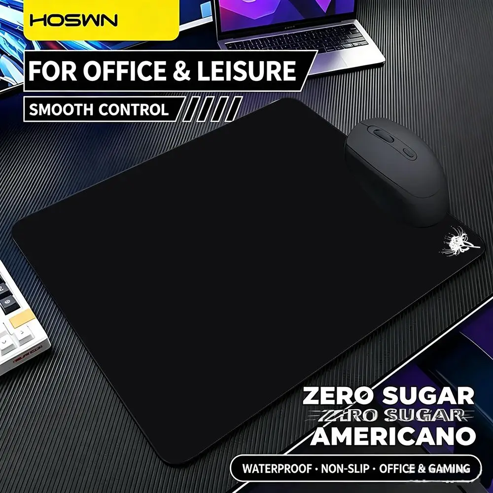 ZHENHUO Game equipment Mouse Pad Portable Small Mouse Pad with Anti-Slip Rubber Base,Game And Office