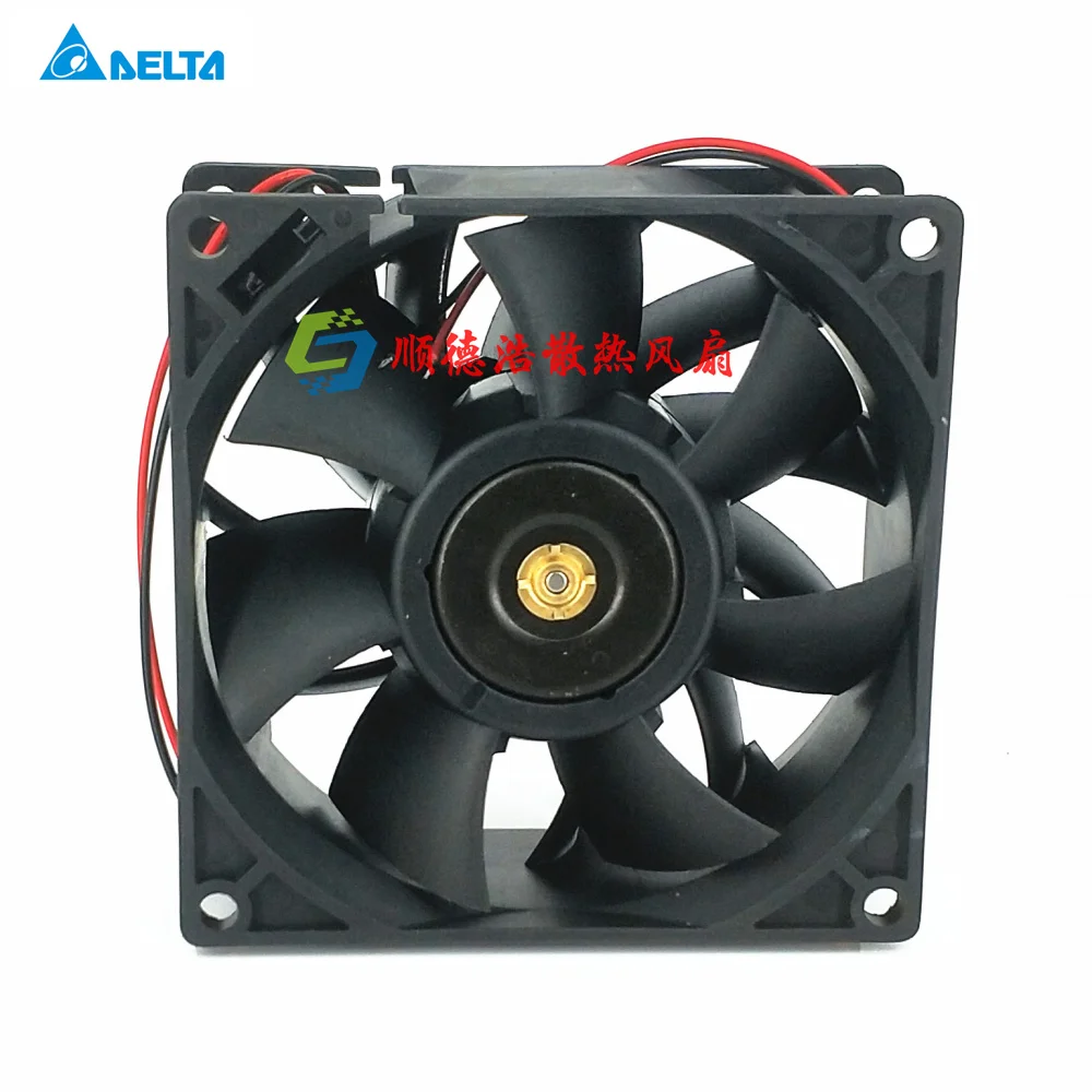 Delta Electronics FFB0912SHE DC 12V 1.13A 90x90x38mm 2-Wire Server Cooling Fan