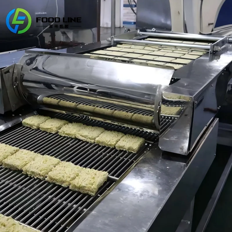 Small Multi Function Instant Noodle Line Various Sizes Thin Wide Block Making Equipment Custom
