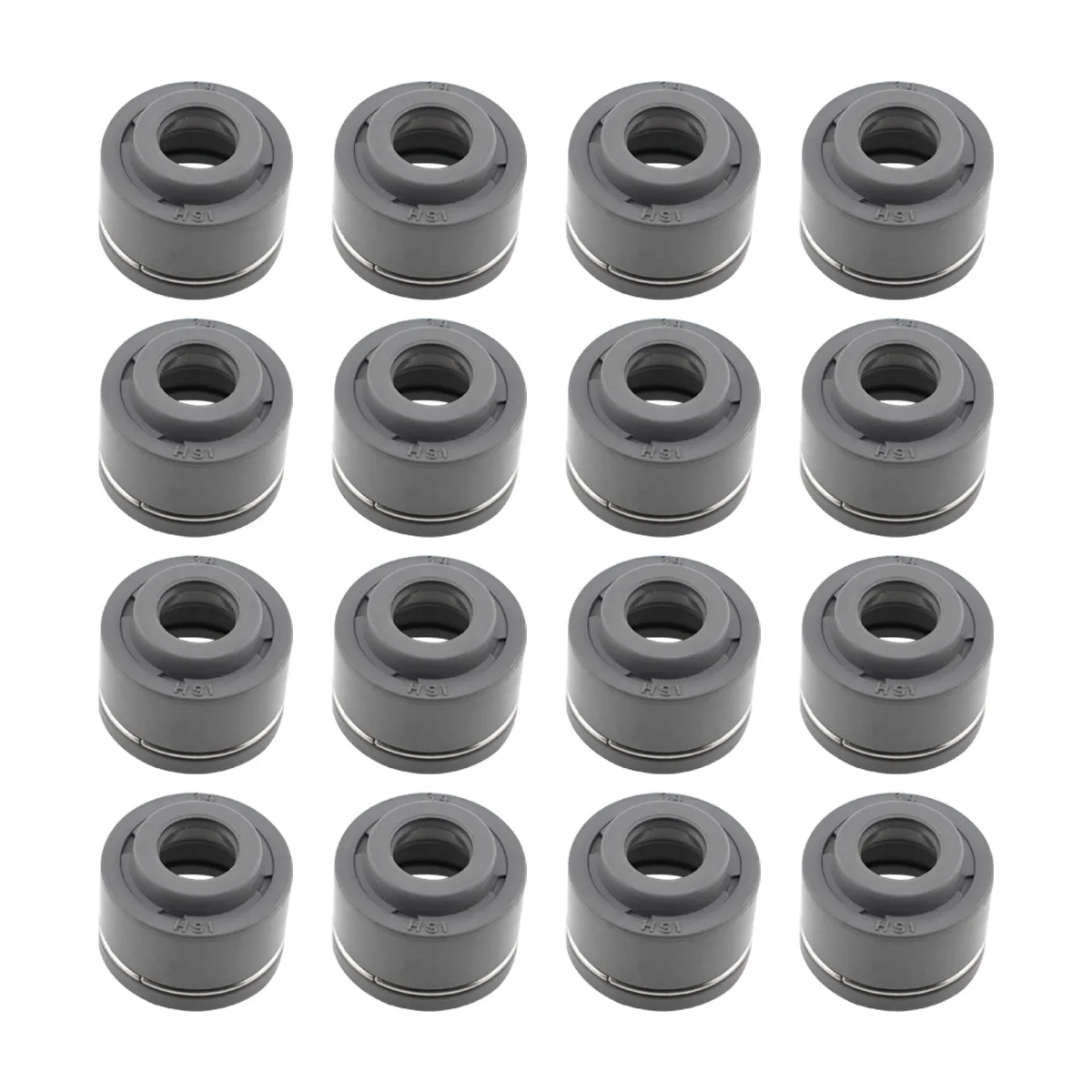 16Pc 4.5mm Motorcycle Valve Stem Oil Seal For Yamaha FZ400 FZR400 XJR400 FZR600