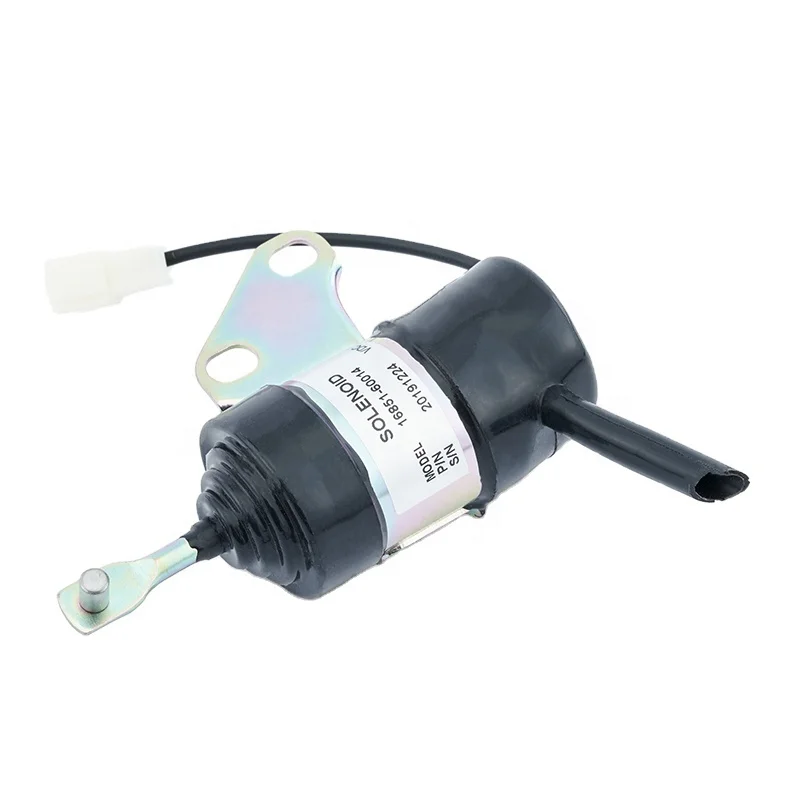 Solenoide di arresto del carburante del motore dell'escavatore Diesel del generatore 12v 24v 16851-60014