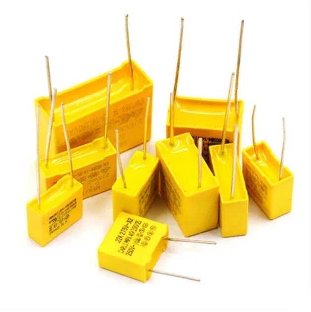 10pcs 275VAC Capacitor X2 Series 0.01UF ~ 2.2UF Polypropylene Film Capacitor New 10nf 100nf 150nf 200nf 680nf 470nf 1UF