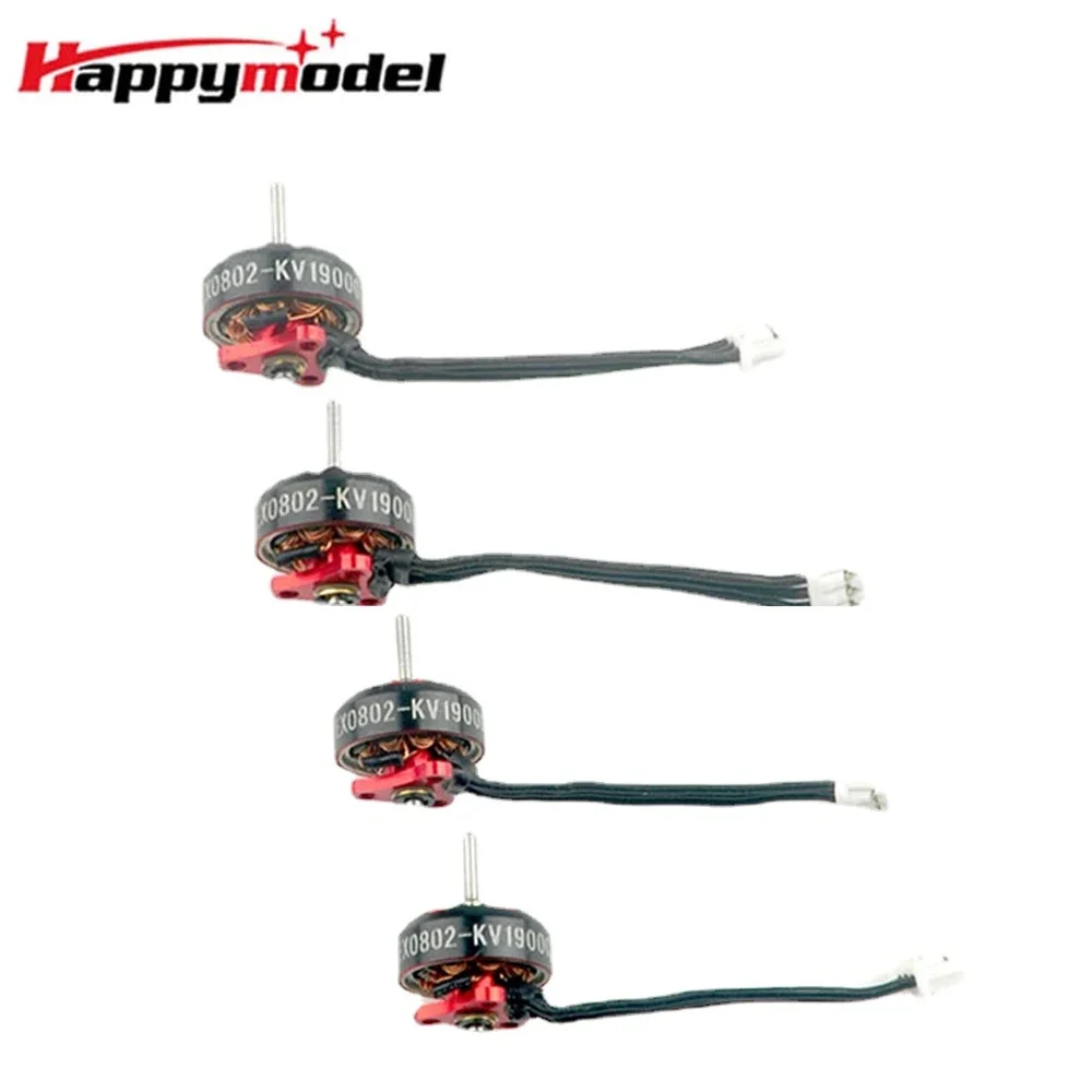 

Happymodel EX0802 14000KV 19000KV 25000KV 1-2S Brushless Motor JST 1.25mm for Freestyle Mobula6 HD Tinywhoop RC FPV Racing Drone