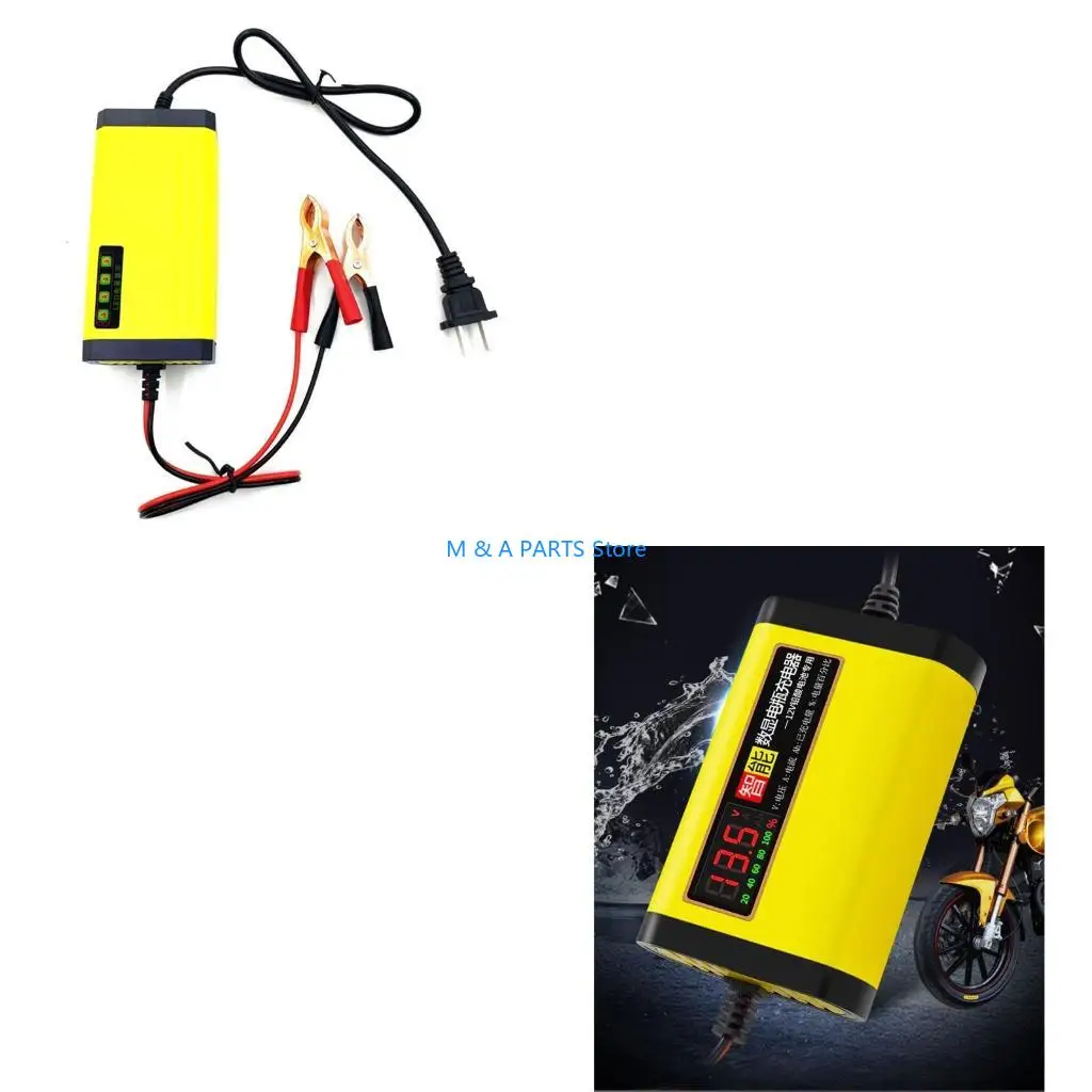 U1JF 12V Car Battery Clamp Portable Automatically Charging