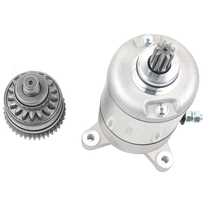 Stater Motor&Starter Drive Bendix Set Replace For Polaris Sportsman 325 400 450 500 ATV UTV ATP OEM:3084981 113528 18645 57-2688