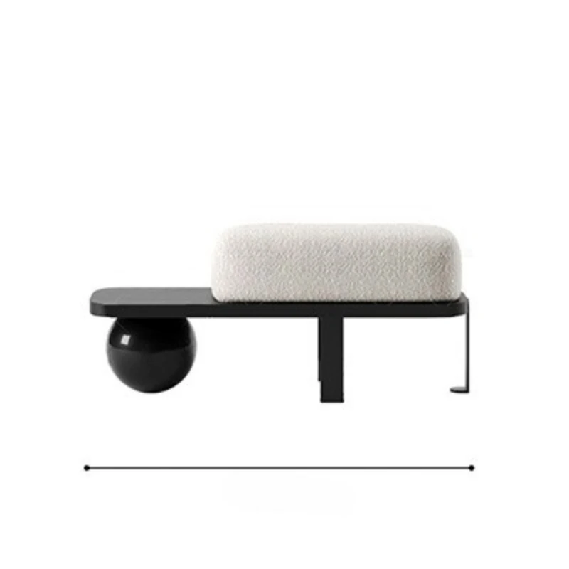 

Tail stool, fitting room, long stool, shoe stool at the entrance