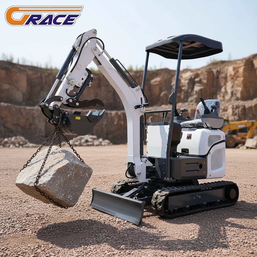 Hocheffizienter 1,5-Tonnen-hydraulischer Mini-Raupenbagger Kubota gebrauchter Kleinbagger