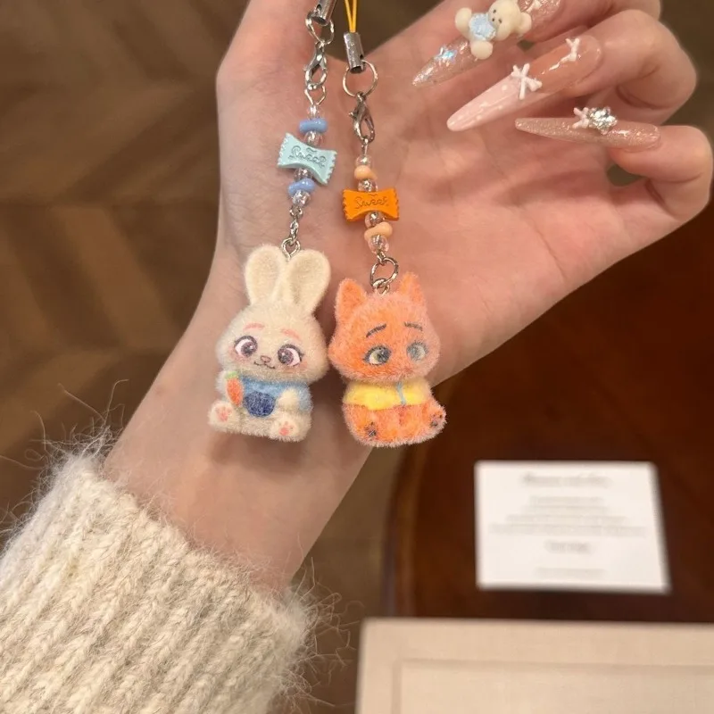 

New Style Cute Cartoon Judy Hopps Hanging Ornaments Kawaii Anime Hanging Ornaments Keychain Birthday Present Holiday Gifts