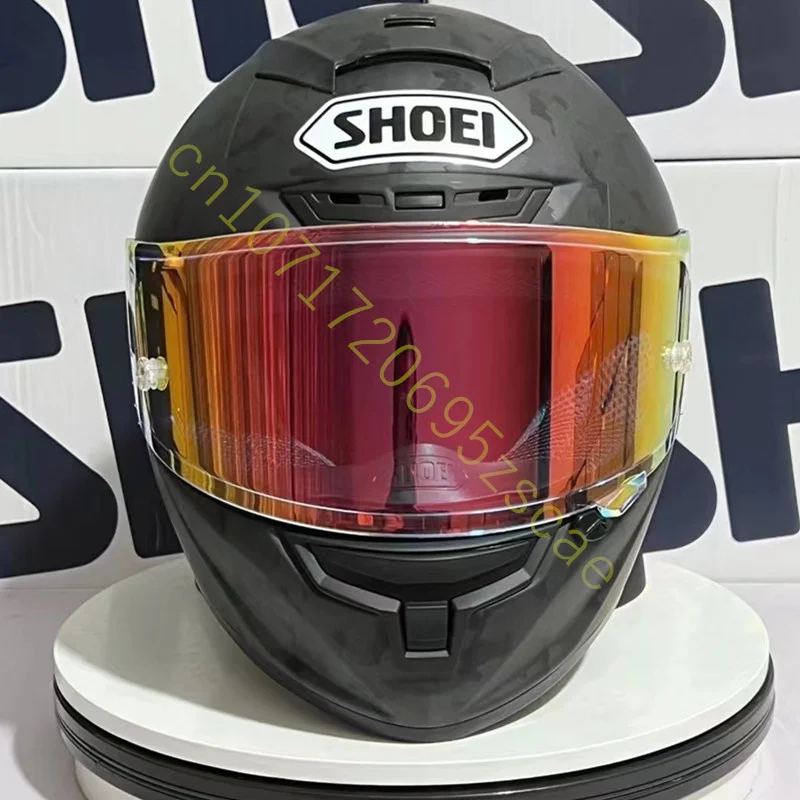 Motorcycle Full-face Helmet SHOEI X-14 Helmet X-SPIRIT III X-Fourteen Sports bicycle racing helmet Imitation Carbon Fiber