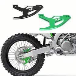 For Kawasaki KX125 04-05 KX250 04-07 KX250F 04-18 KX450F 06-18 KX250 450 19-21 KX LOGO CNC Rear Brake Disc Guard Cover Protector