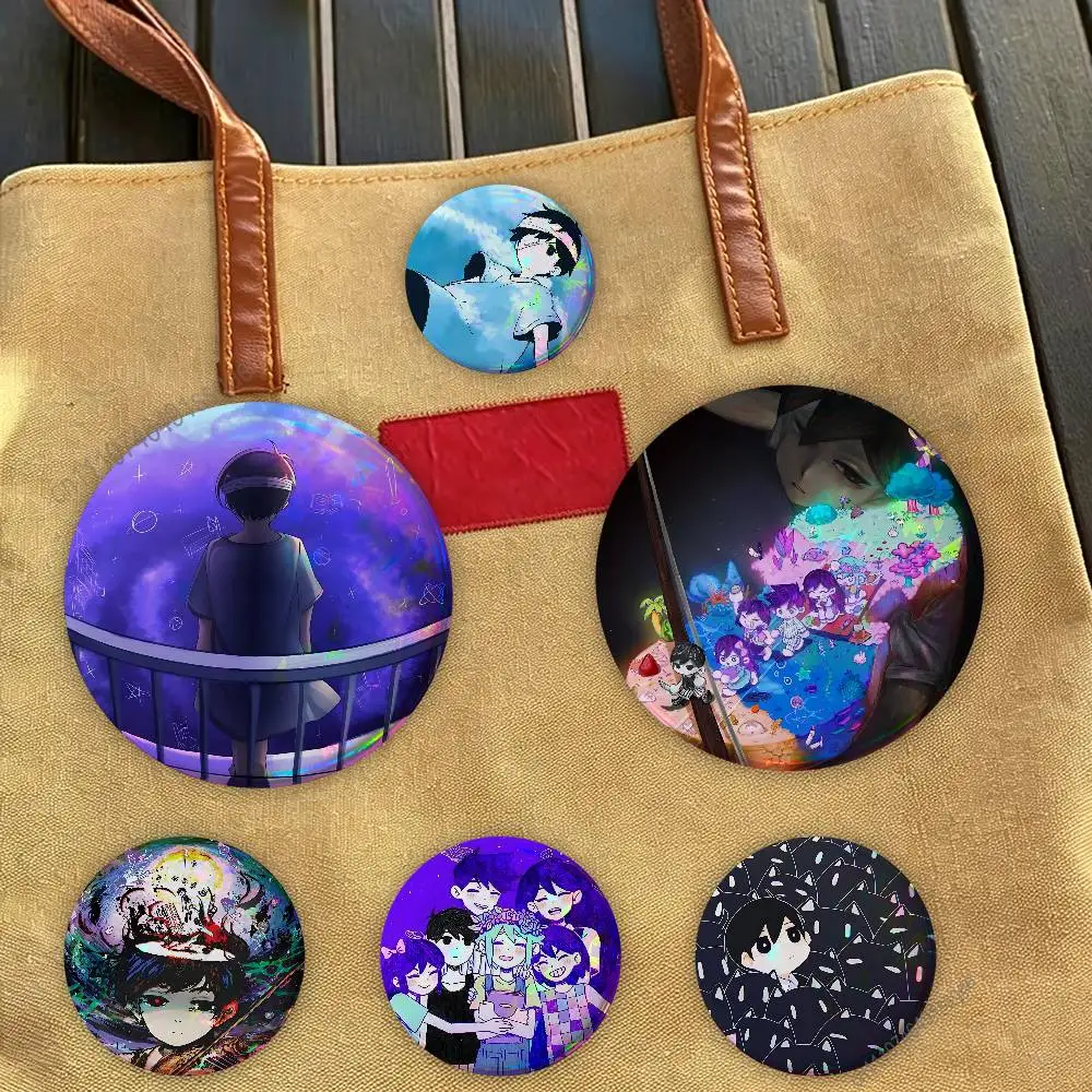 Cool O-Omori Game Hot Badge Pins For Friend, Backpack, Clothing, Collectible Accessories, Jewelry Gift