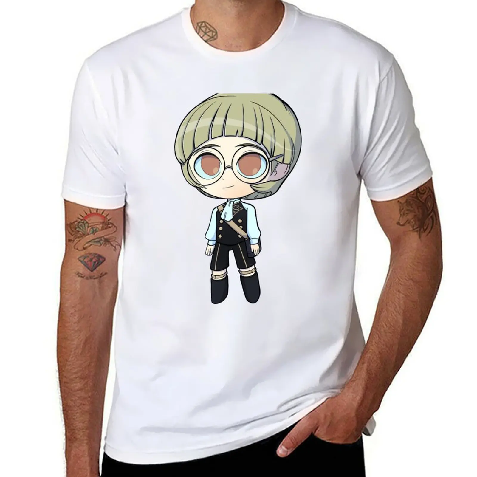 

Ignatz - Fire Emblem Three Houses - футболка Chibi Cutie черная хлопковая футболка однотонная для мужчин посылка хлопковая футболка 100% футболка
