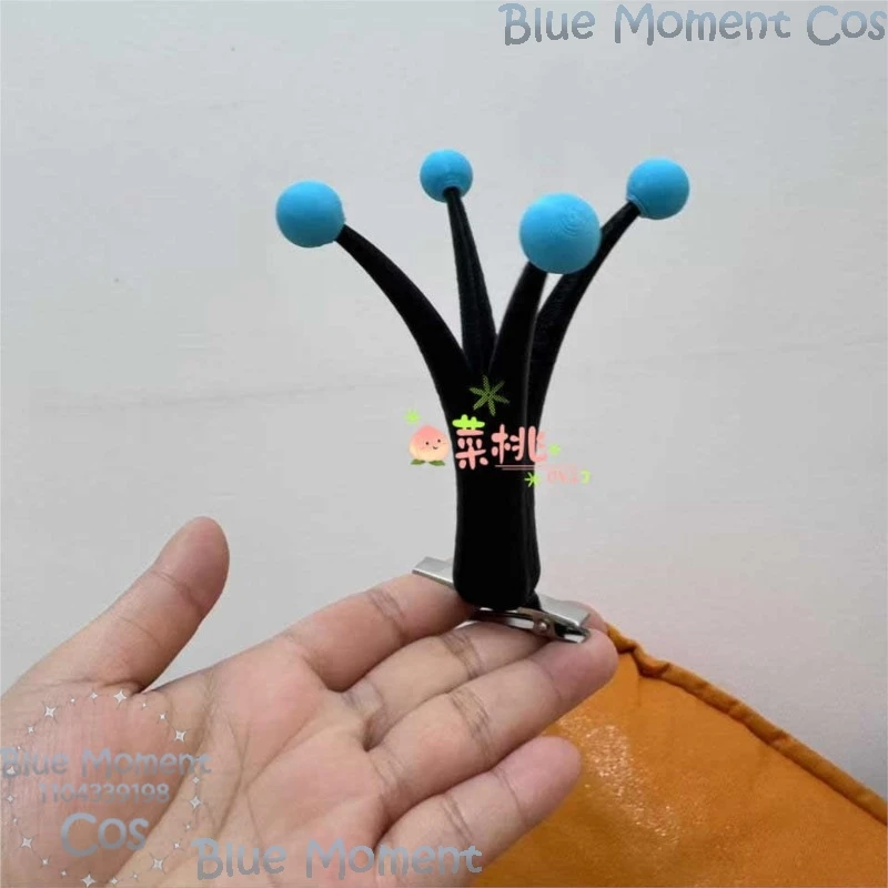 Queen Chrysalis Anime Pony Cosplay Prop 3D Black Horn Ears Headwear Crown Carnival Party Roleplay Girl Women Cute Cos Customized image 3