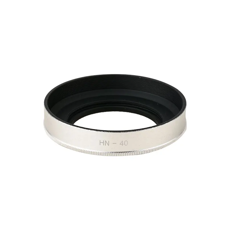 HN-40 Lens Hood For Nikon Z50 Z30 ZFC DX 16-50mm F3.5-6.3VR Micro Single Lens Lens Hood Black Silver 46mm For NIKON