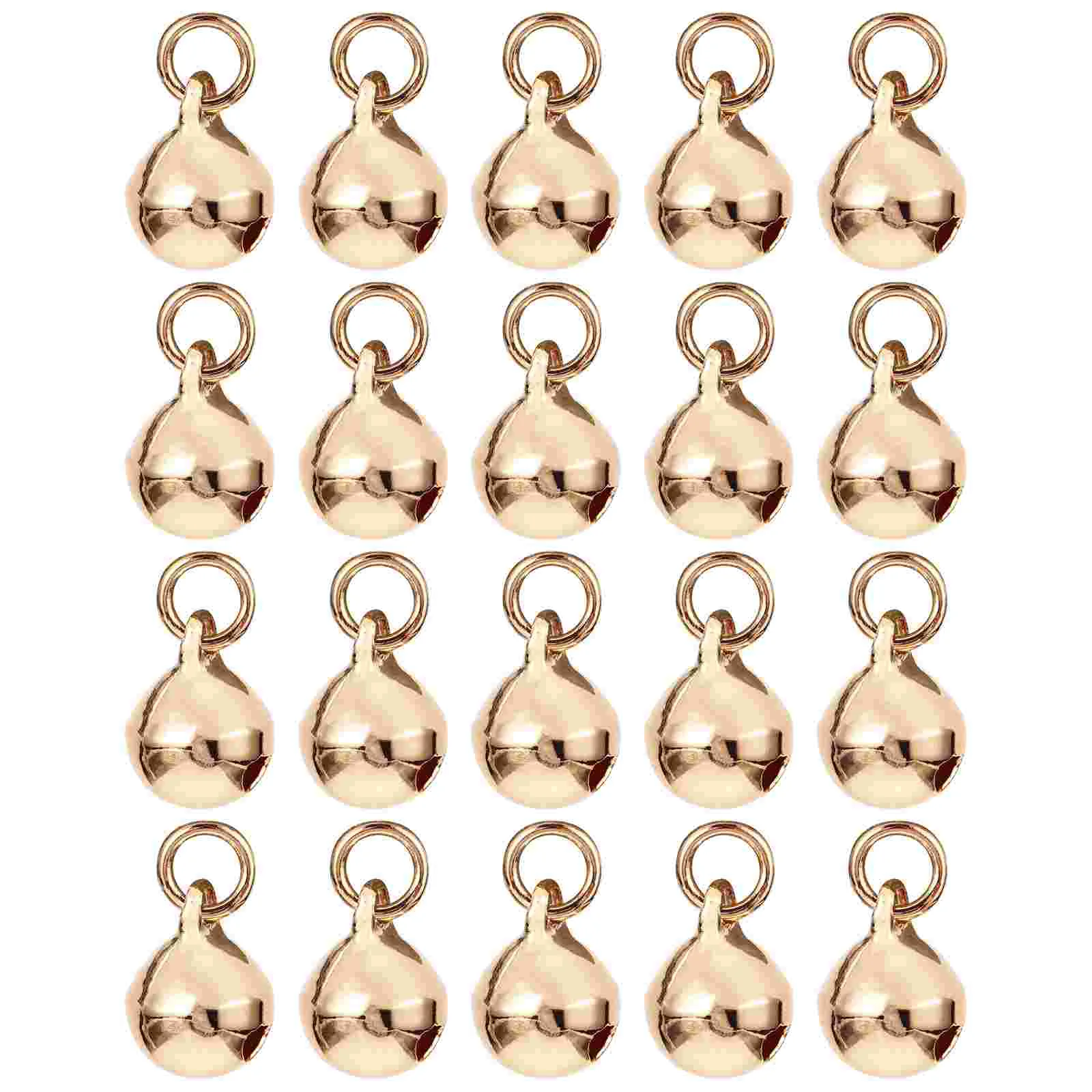 

50 Pcs The Bell Pendants Charms Earrings Self Made Bracelets Fashion Copper DIY Necklace Jewelry Making