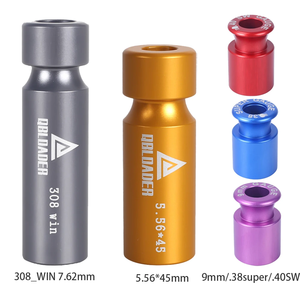 Vérificateur de munitions tactique, pistolet, cartouche de fusil, vérificateur de chambre 5.56x45mm 308Win 7.62mm 9mm.38super.40SW, accessoire de chasse