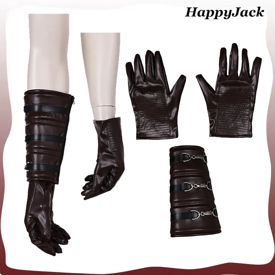 

Anakin Gloves Wrist Guard Cosplay Knight Disguise Movie Space Battle Roleplay Costume Accessories Men Halloween Props Gifts