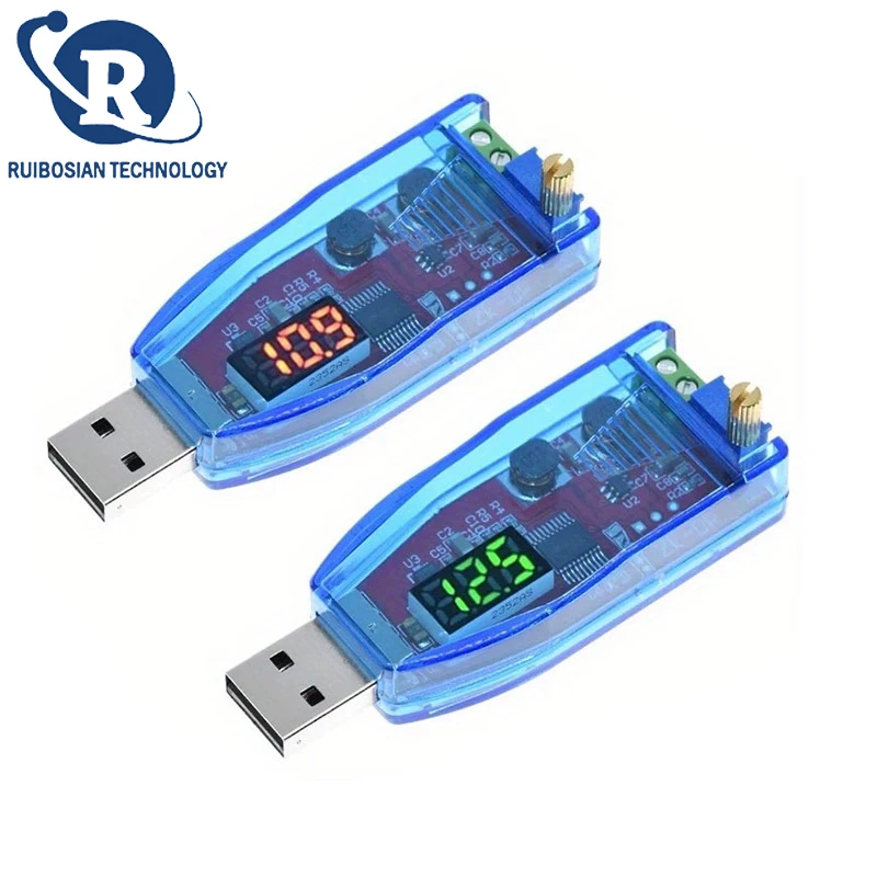 DC-DC USB upturns and depressurized power regulator from 5V to 1.8V to 3.3V to 5V to 9V to 12V to 24V