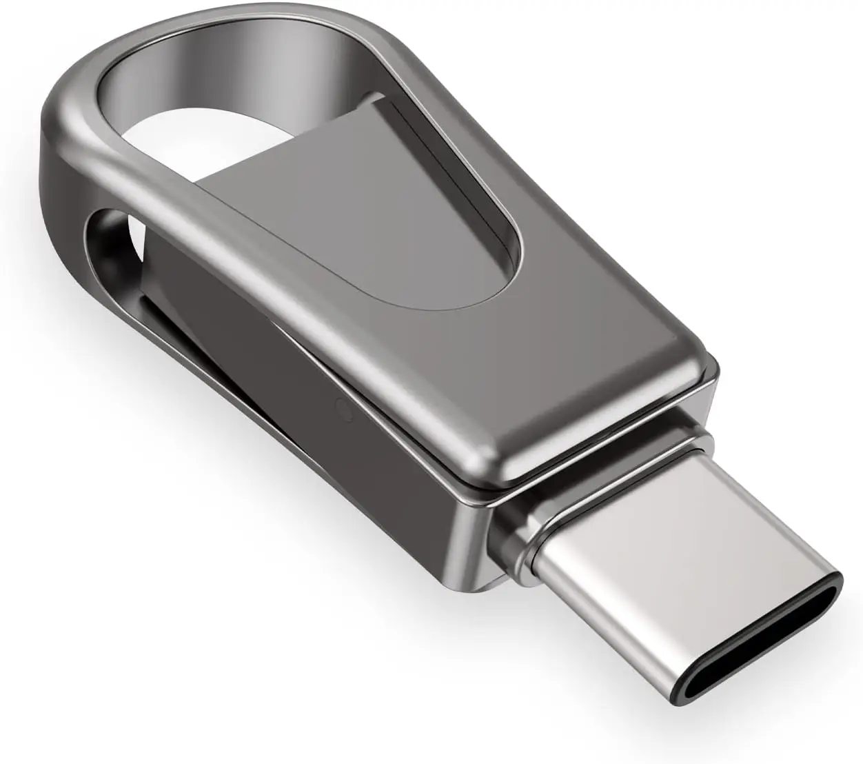 

32GB USB C Flash Drive, 2-in-1 OTG USB 3.0 Thumb Drive, Dual USB Memory Stick for Type-C Android, MacBook, PC, Black
