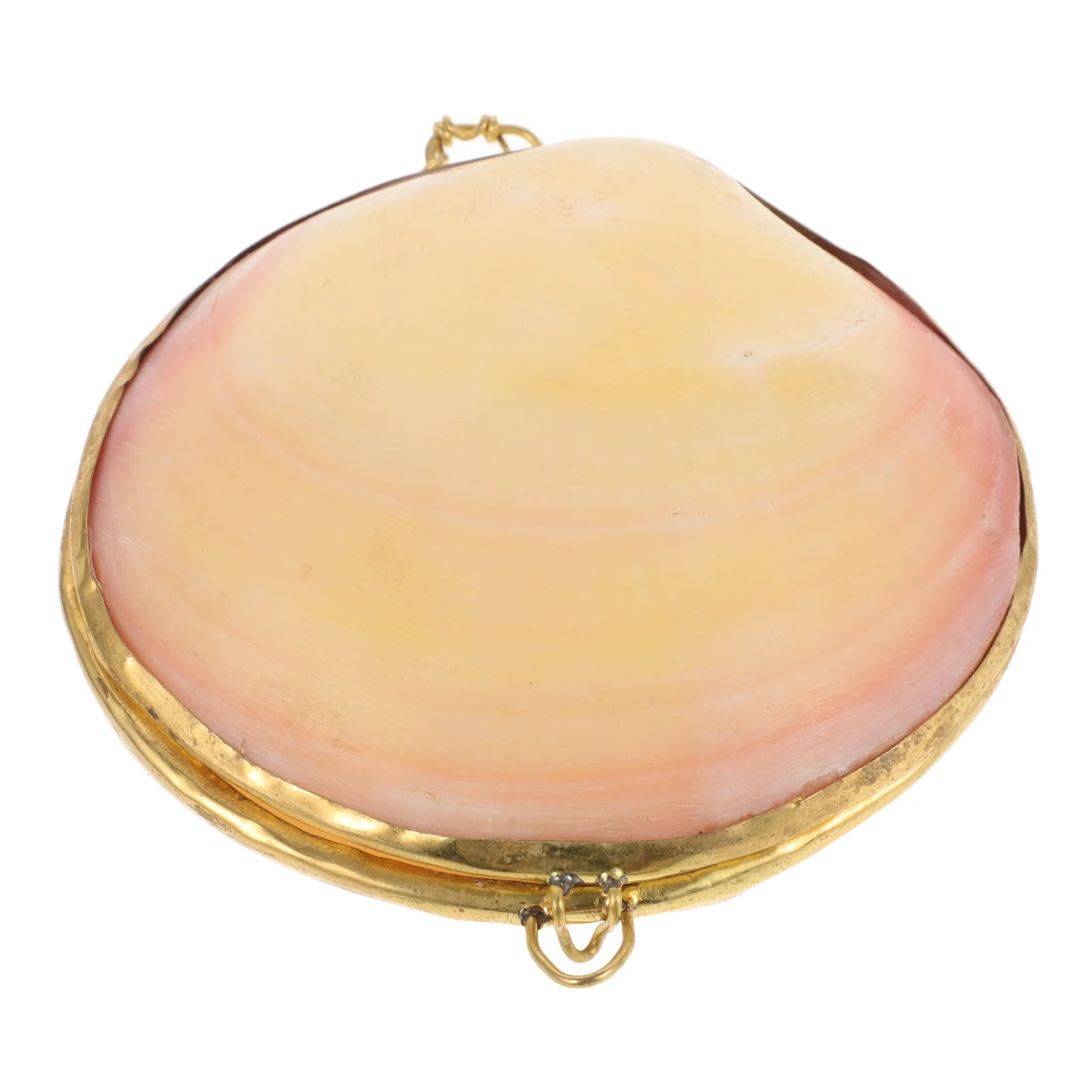 Shell Jewelry Box Metal Boxes Decorations Holder Shaped Container Case Shells Organizer