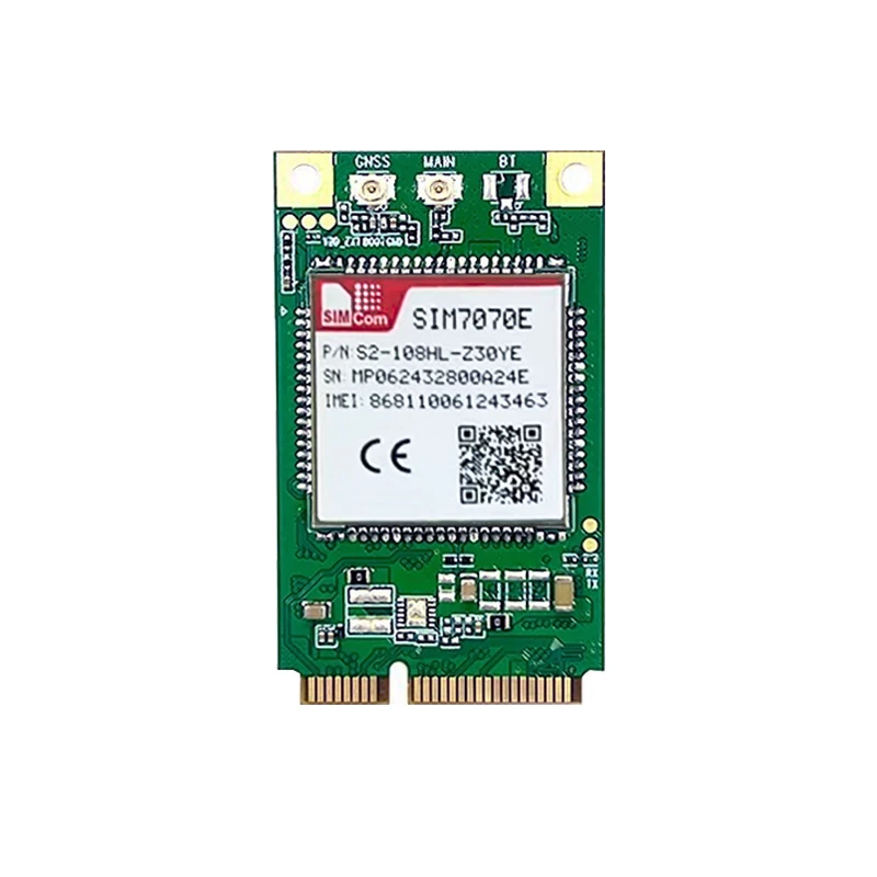 SIMCom SIM7070G MINI PCIe SIM7070E With SIM Card Slot Multi-Band LPWA Cat-M Cat-NB GPRS/EDGE NB-IoT Module SIM7070