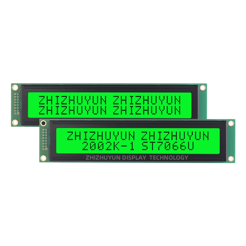 Microcontrôleur STM32 avec écran LCD, grand écran technique, rétro-éclairage LED bleu, texte blanc 51, 2002, 5/3 V, HD44780, KS0066, 2002K-1