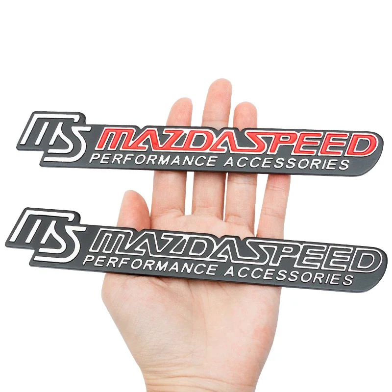 3D 금속 스타일링 자동차 배지, MS 스피드 데칼 엠블럼 자동차 스티커, 마쓰다 MS Cx 4 Cx 5 Cx 8 Atenza Mx 5 Rf, 마쓰다 3 자동차 액세서리
