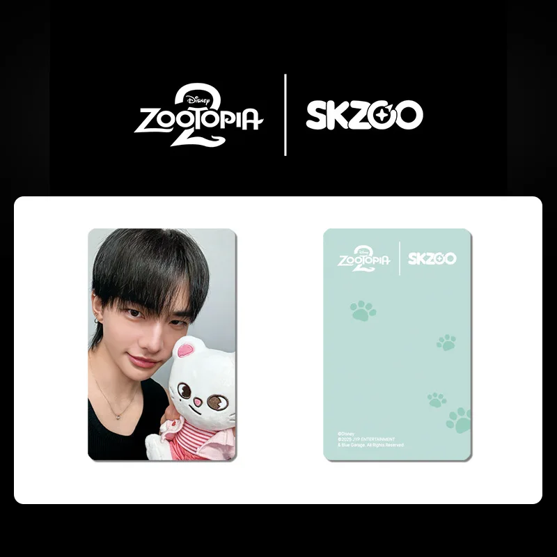 8pcs K-POP Stray Kids LOMO Card SKZOO x Zootopia Co branded Small