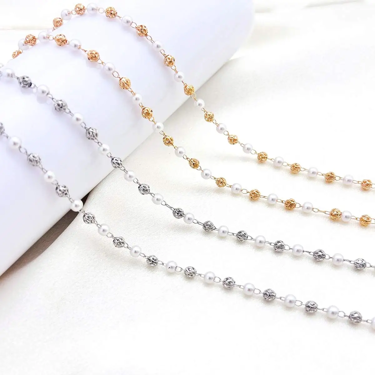 5m-new-copper-link-chain-hollow-round-beads-4mm-imitation-pearl-beaded-diy-bracelet-hairpin-tassel-necklace-crafts-accessories