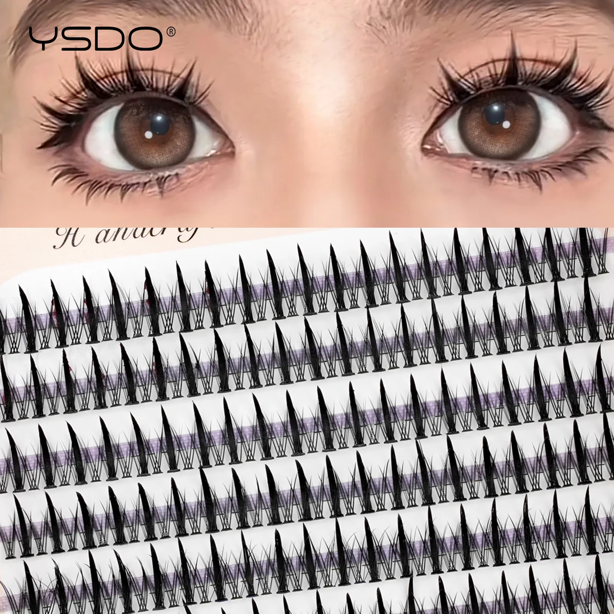 

YSDO 246 Bundles Manga Natural Eyelash Extension Faux Mink Eyelashes Individual 9/10/11/12MM Lashes Makeup Cilia False Eye Lash