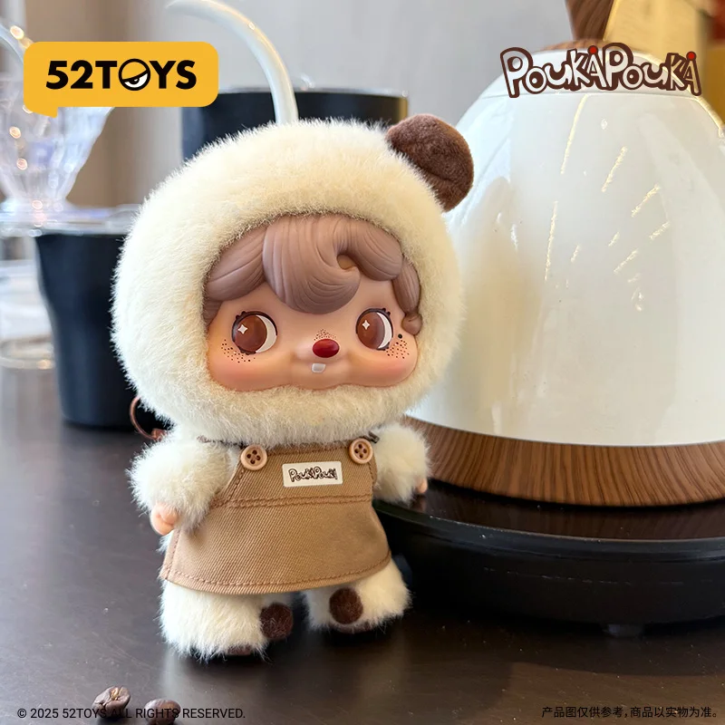 Pouka Blind Box Drink Coffee Series Mystery Boxes Handheld Hang Card Figures Collectible Pendant Doll Beautiful Adult Toy Gifts