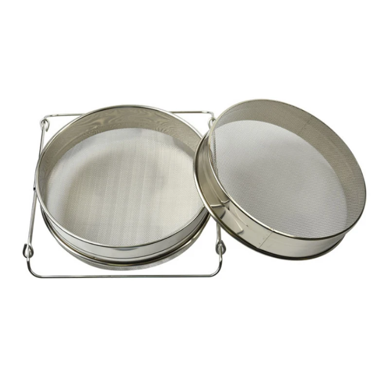 Stainless Steel Beekeeping Double Layer Honey Filter Settling Tank Colanders Strainers For Kitchen Tools