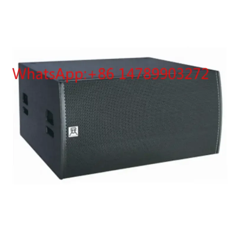 

18 Inch Dual Subwoofer Bass Bin Portable Waterproof Speaker System for DJ Party Stage Live Performance