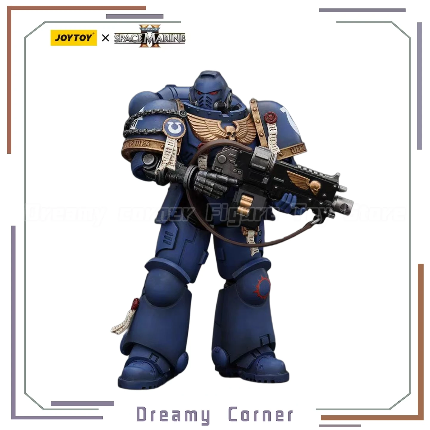 

【В наличии】JOYTOY SPACEMARINE Ultramarines Brother Chairon 1/18 Фигурки Игрушки Модели