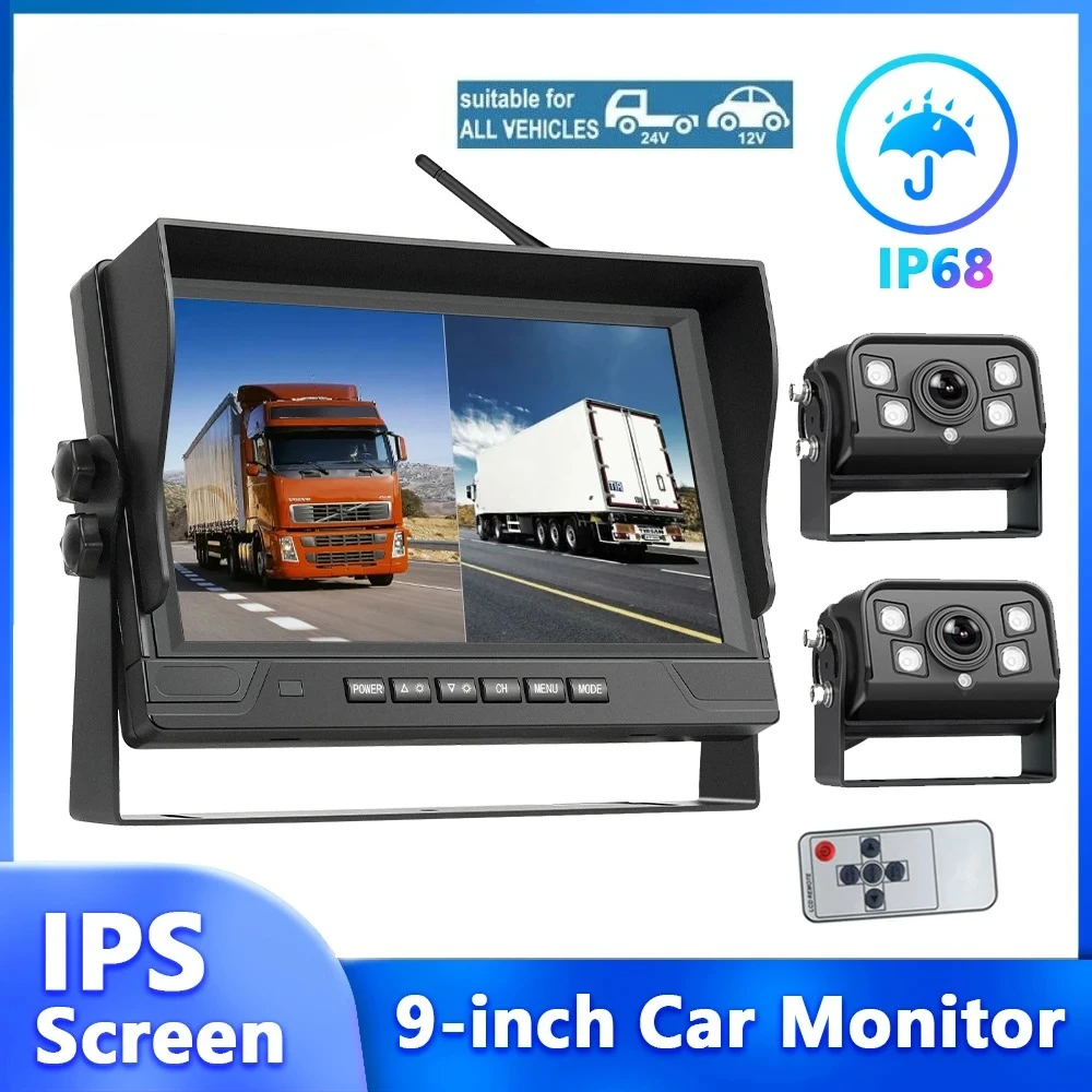 Car Monitor Two Wir…