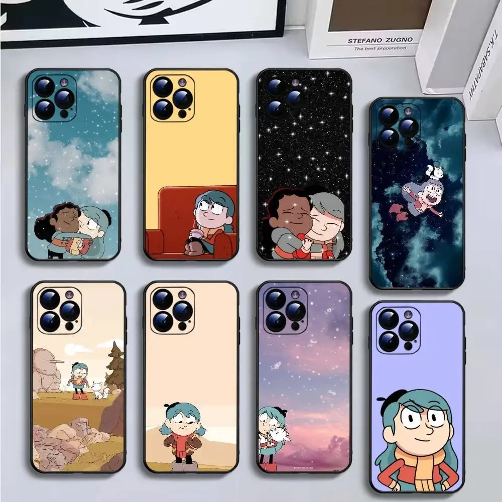 

Cartoon H-Hildav Phone Case For iPhone16,15,14,13,12,11 Plus,Pro Max,XS,X,XR,SE,Mini,8,7,Soft Black Cover