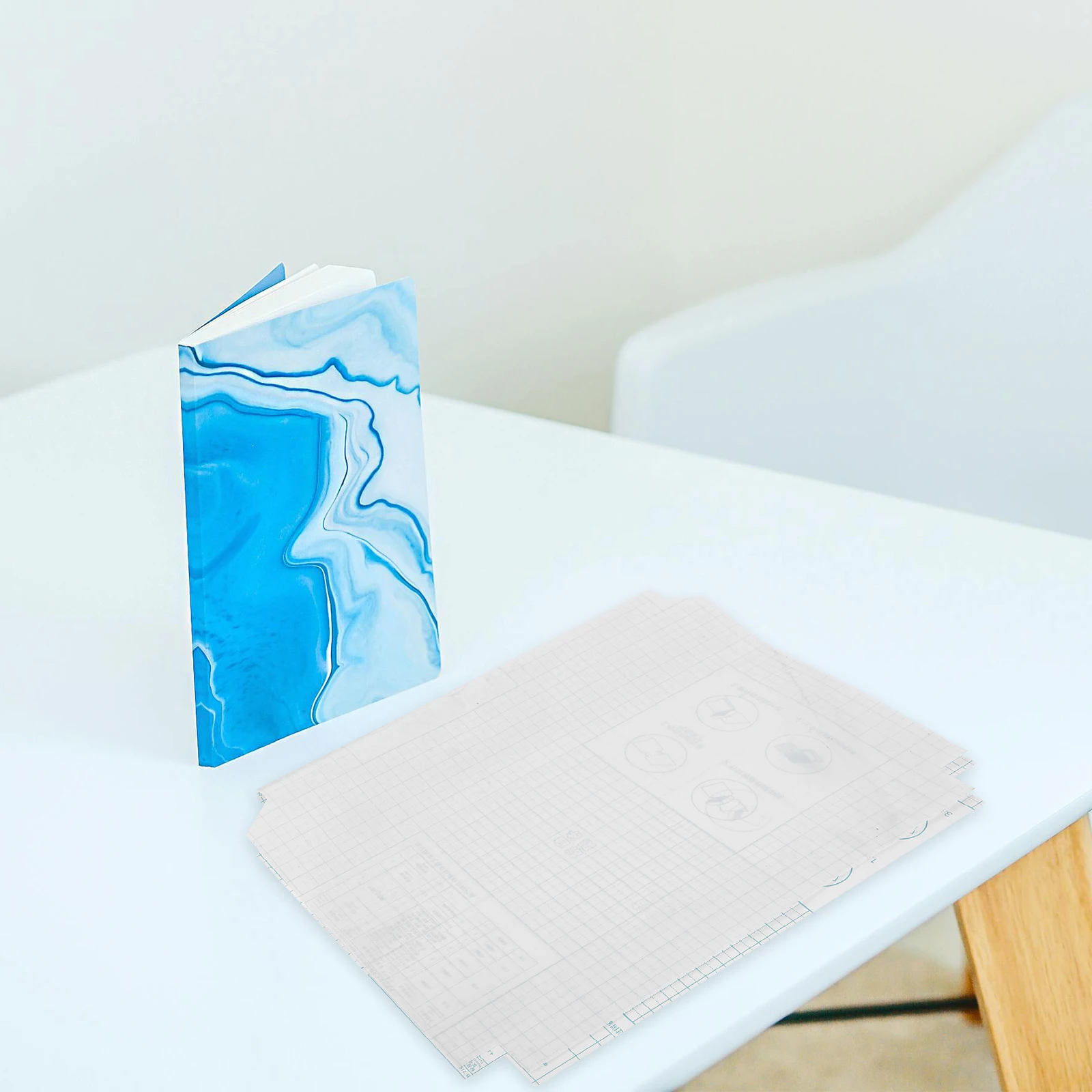 Clear Book Covers Self-Adhesive Waterproof Protection Film Transparent Reusable Covering for Textbooks Documents School