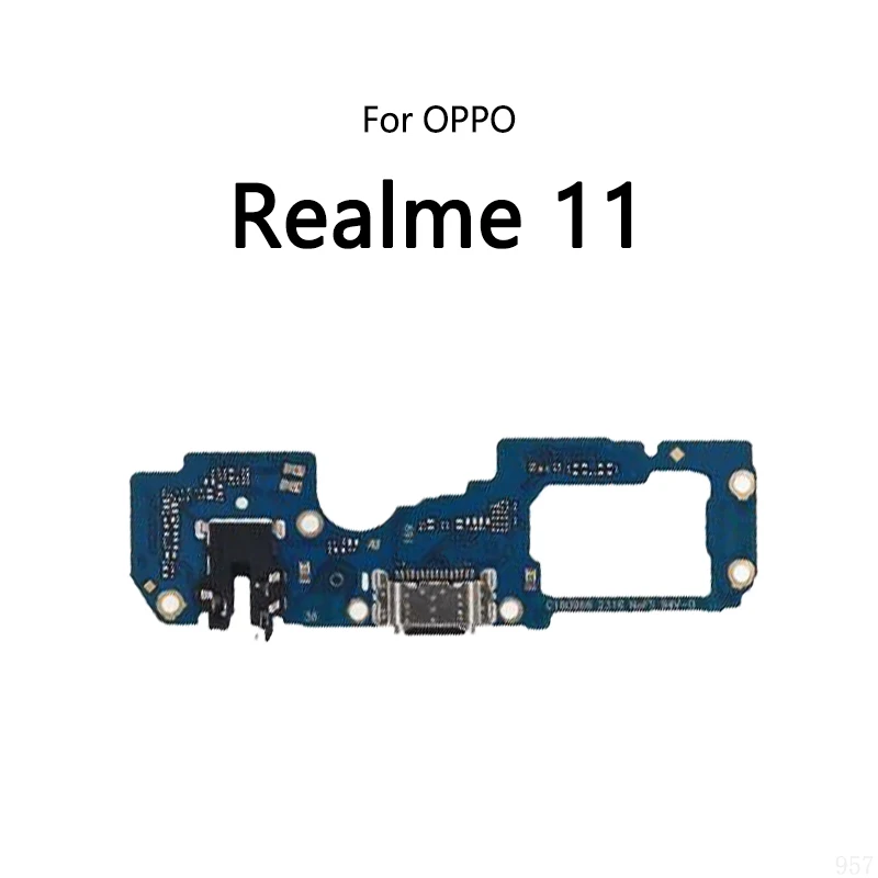 USB Charge Dock Port Socket Jack Plug Connector Flex Cable For OPPO Realme 11 Pro + Plus 5G Charging Board Module