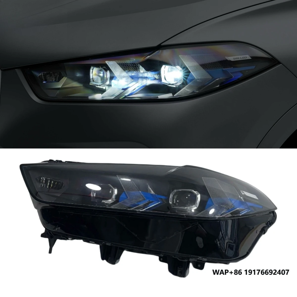 

Suitable forBMW G18 Headlights 2023-2025BMW X5 X6 G05 G06 X5M X6M F95 F96 Left and Right Original ’Laser Headlamp